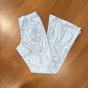 Full Tilt Gray and White Marble Leggings